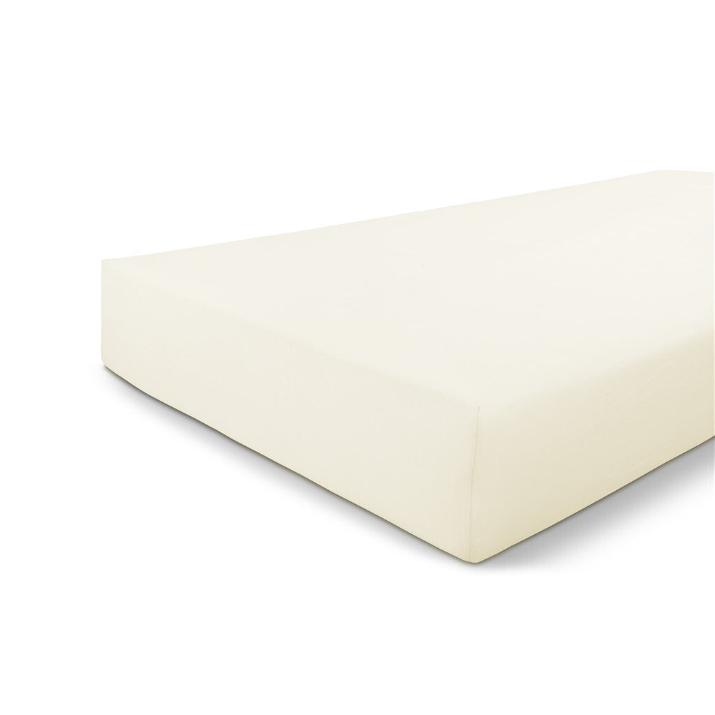 Byrklund - Hoeslaken Jersey - 140x200 cm - Off White