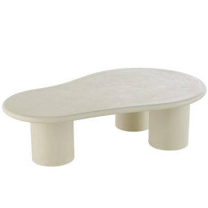 DÉJA Living Salontafel Maud Organisch – Beige – 130x80x35cm