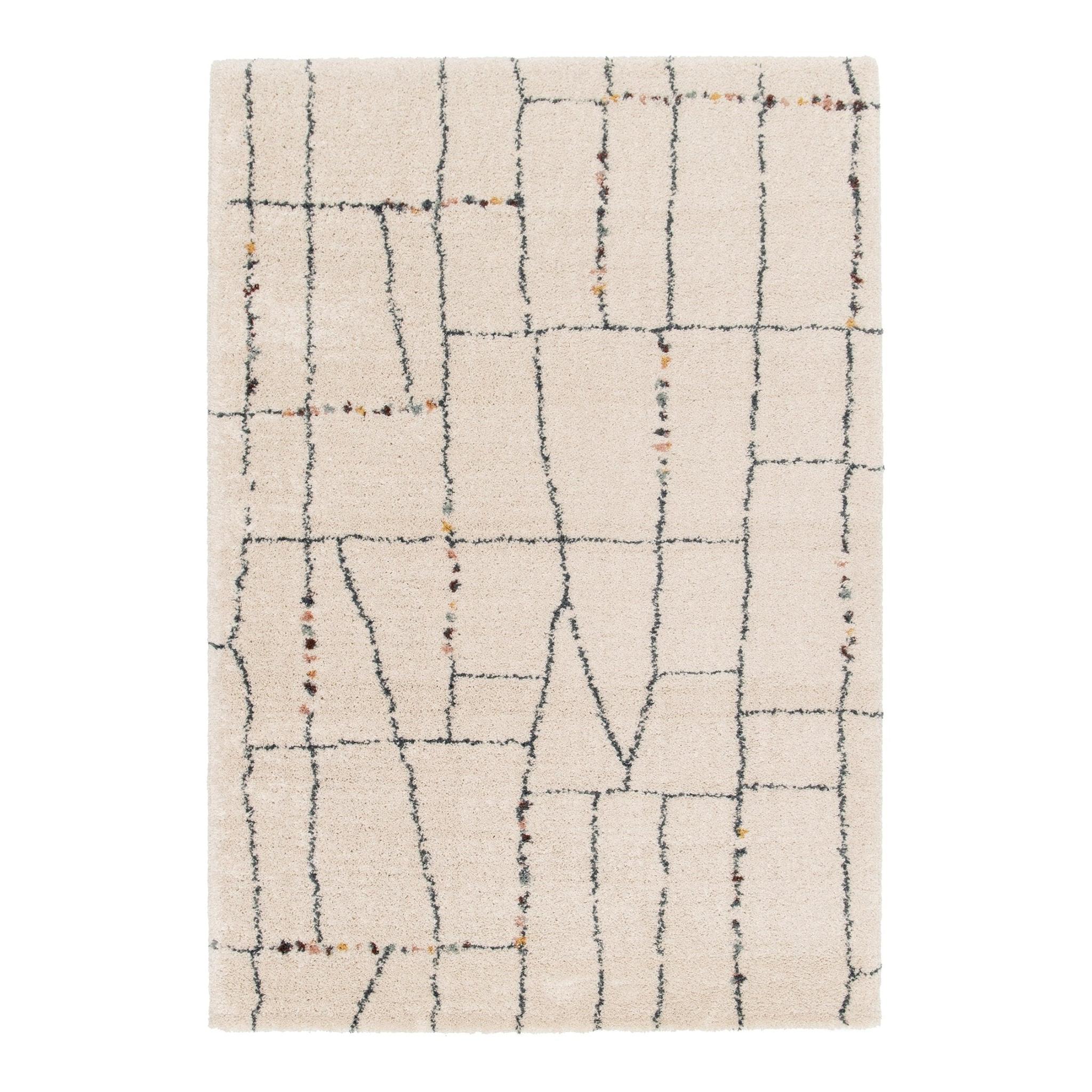 AFK Living vloerkleed Teleia - zeer zacht - beige - 120 x 170 cm