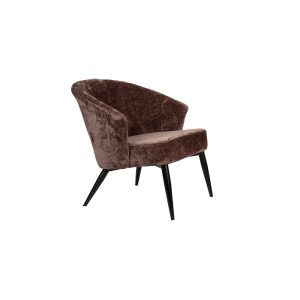 Dutchbone Georgia Fauteuil Paars Dutchbone Georgia Fauteuil Paars
