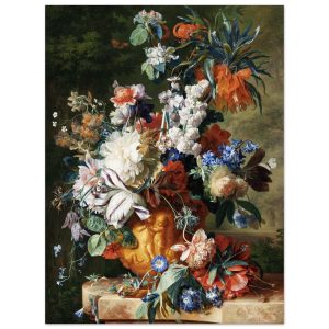 Artfulprints Poster Jan van Huysum – Bouquet of flowers in an urn – 30 Artfulprints Poster Jan van Huysum – Bouquet of flowers in an urn – 30
