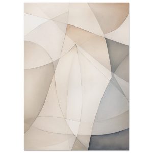 Artfulprints Abstract – Fine lines 4 poster A4 21×29.7 cm Artfulprints Abstract – Fine lines 4 poster A4 21×29.7 cm
