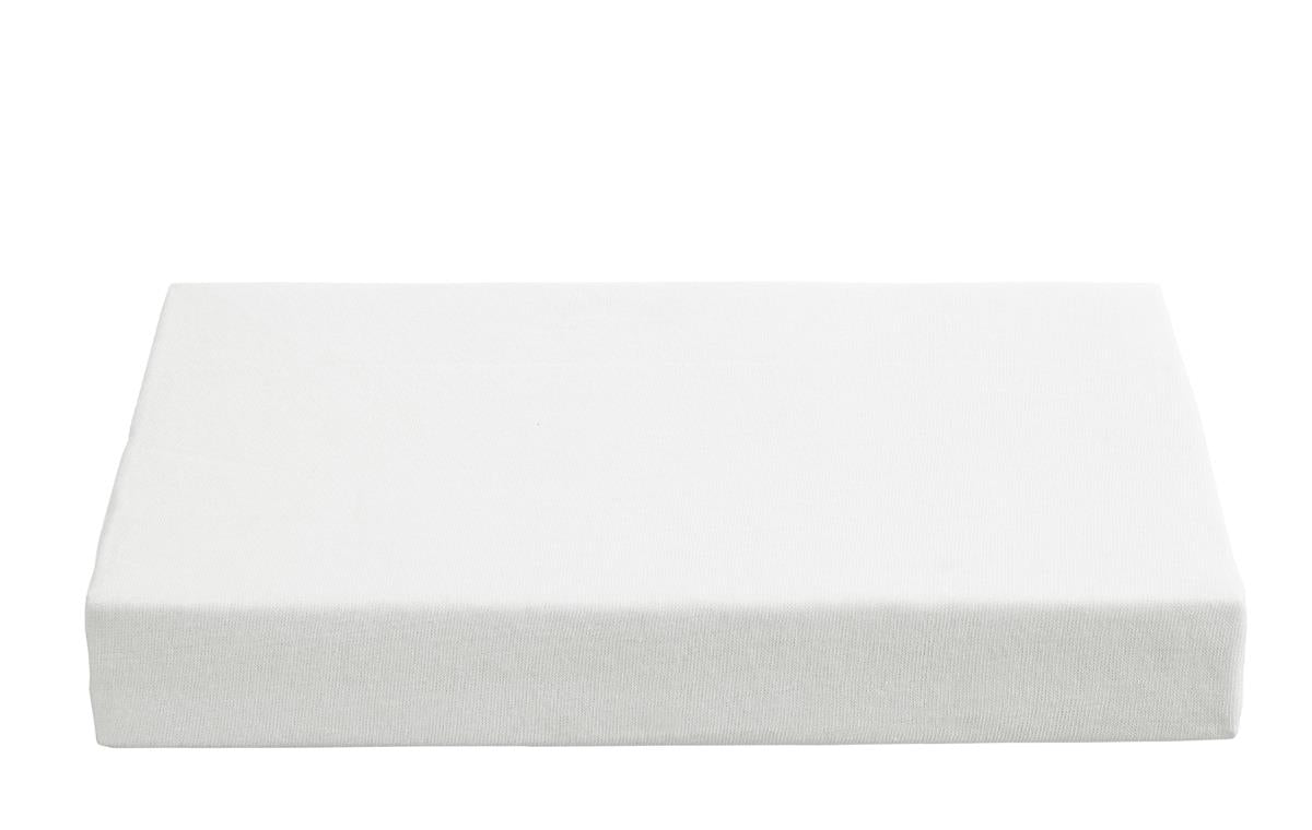 Ambiante hoeslaken AMBIANTE Jersey HL - 200x200/210 cm - wit