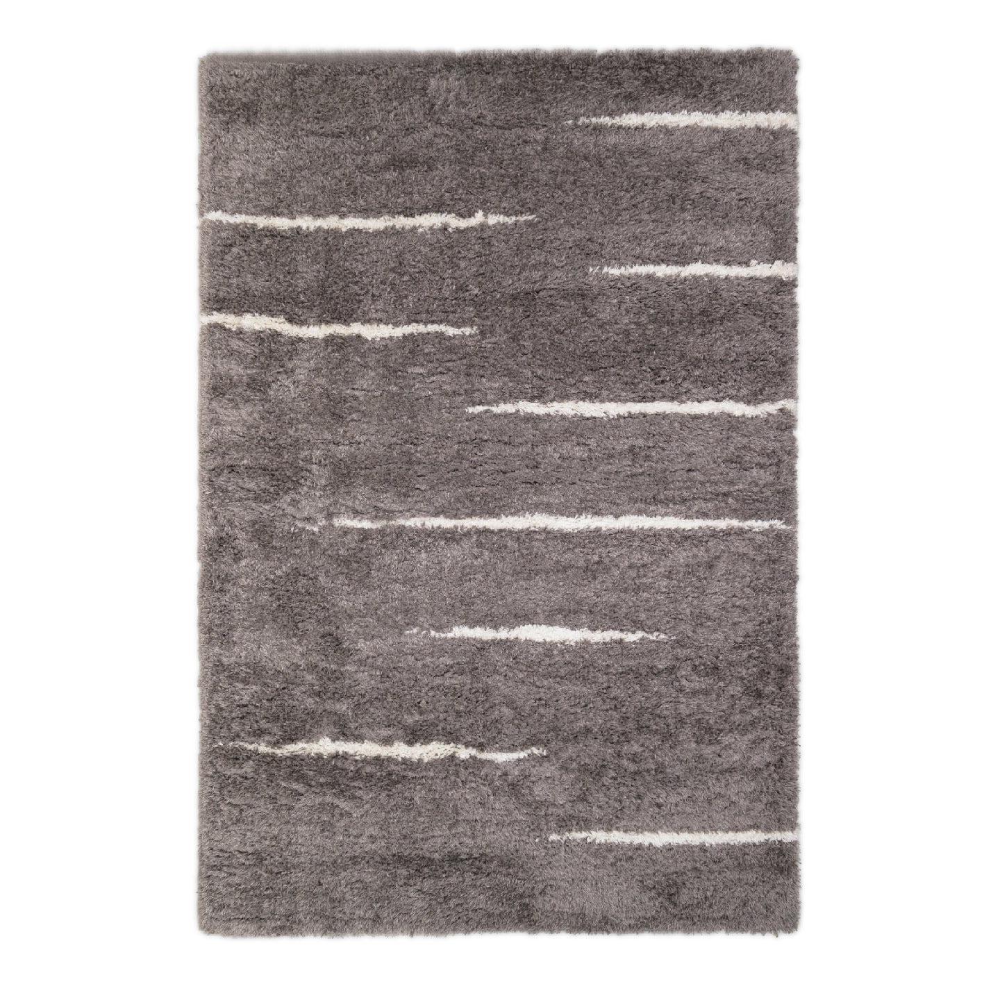 AFK Living vloerkleed Mellow - shaggy - grijs - 135 x 190 cm