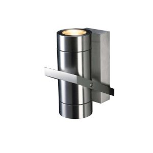 Artdelight wandlamp Double – 2 lichts – 11.7 x 16.2 cm – aluminium Artdelight wandlamp Double – 2 lichts – 11.7 x 16.2 cm – aluminium