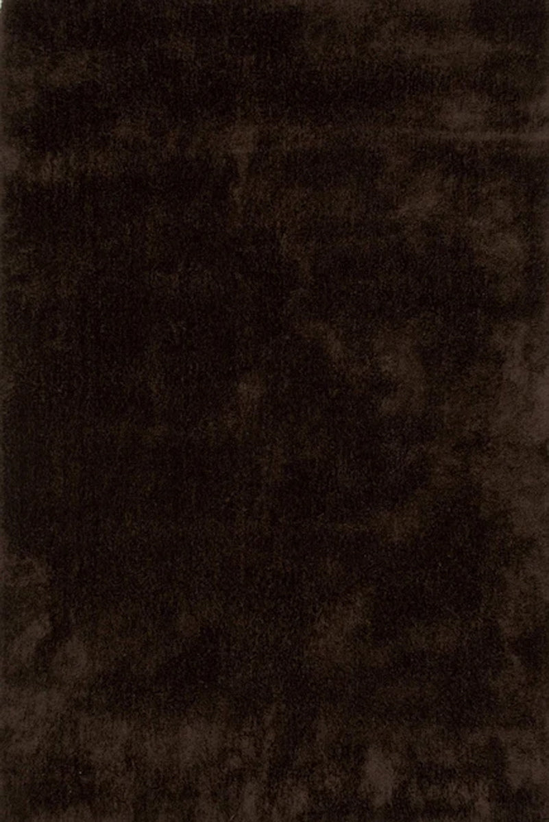 DÉJA Living Vloerkleed Lavar - Donkerbruin Stof - 240x340cm
