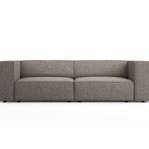 Cosmopolitan Design Bank Arendal 3-zits, chenille, grijs – 102x204x70c Cosmopolitan Design Bank Arendal 3-zits, chenille, grijs – 102x204x70c