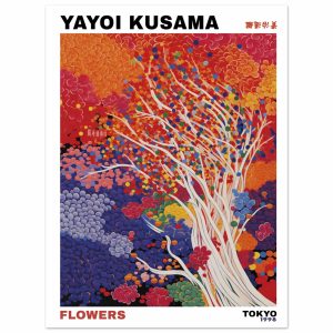 Artfulprints Poster Yayoi Kusama – Artistic tree – 30×40 cm – Meerkleu Artfulprints Poster Yayoi Kusama – Artistic tree – 30×40 cm – Meerkleu