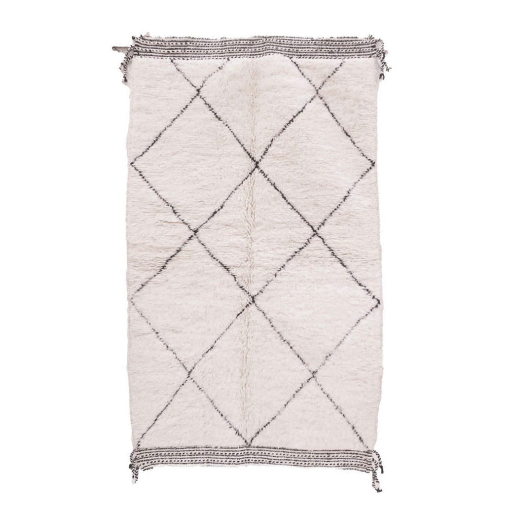 AFK Living vloerkleed Berber - handgemaakt - Wol - 124 x 210 cm