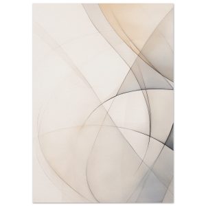 Artfulprints Abstract – Fine lines poster A4 21×29.7 cm Artfulprints Abstract – Fine lines poster A4 21×29.7 cm