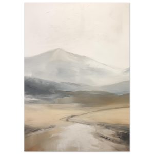 Artfulprints Poster Abstract – Fuji path – A4 21×29.7 cm – Taupe Artfulprints Poster Abstract – Fuji path – A4 21×29.7 cm – Taupe