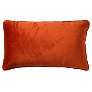FINN – Sierkussen 30×50 cm – velvet – lendekussen – Potters Clay – ora