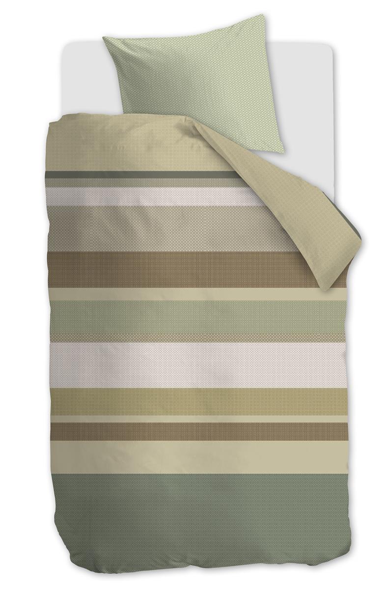 Beddinghouse dekbedovertrek Audrie - 140x200/220 cm - groen