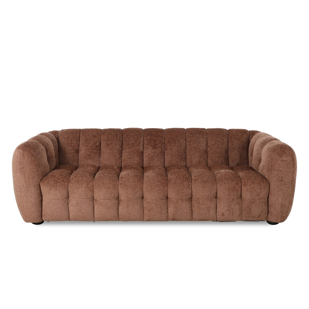 DÉJA Living 3-zits Bank Cillán - Cognac Stof - 250x104x77cm
