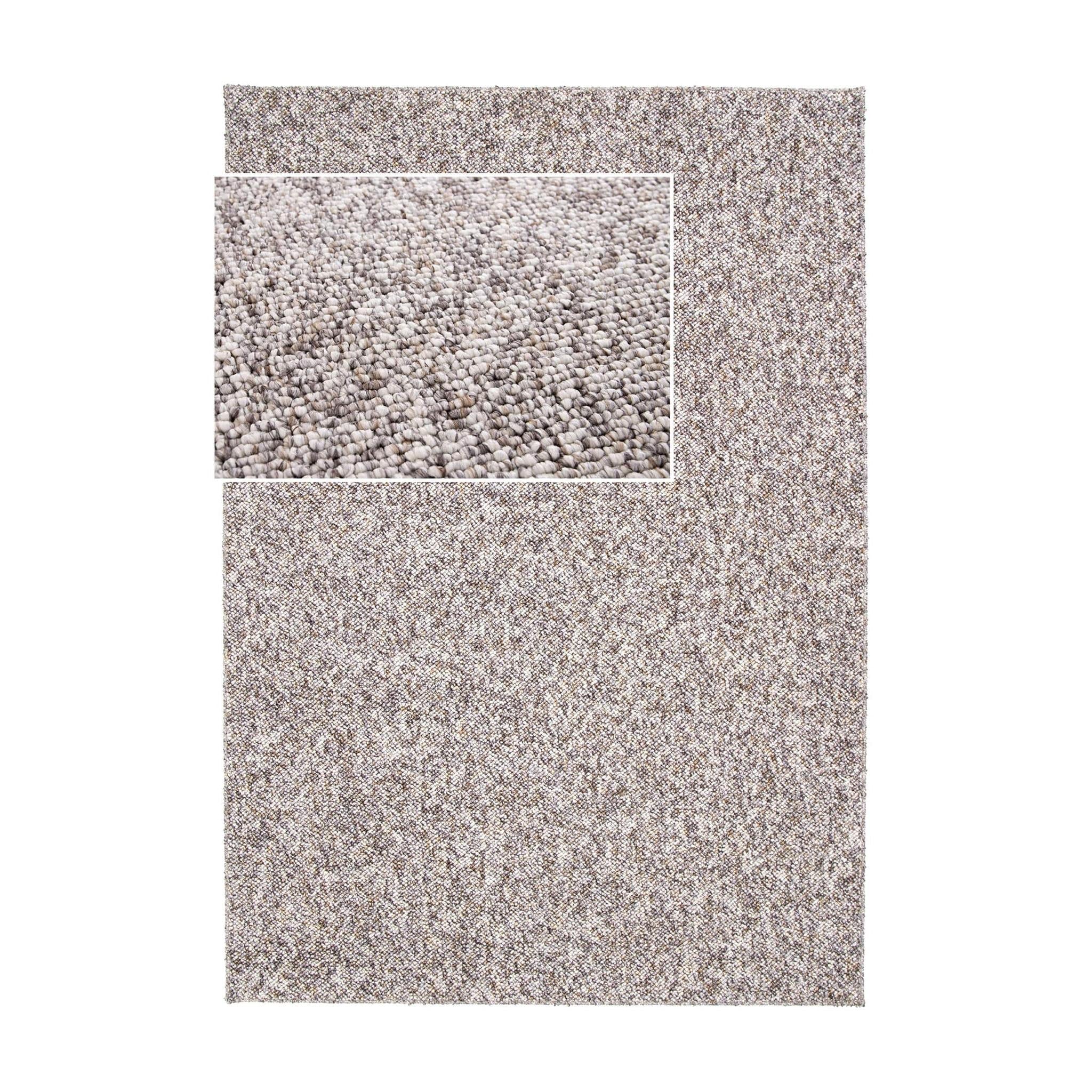 AFK Living vloerkleed Sandstone - wasbaar - grijs - 120 x 170 cm
