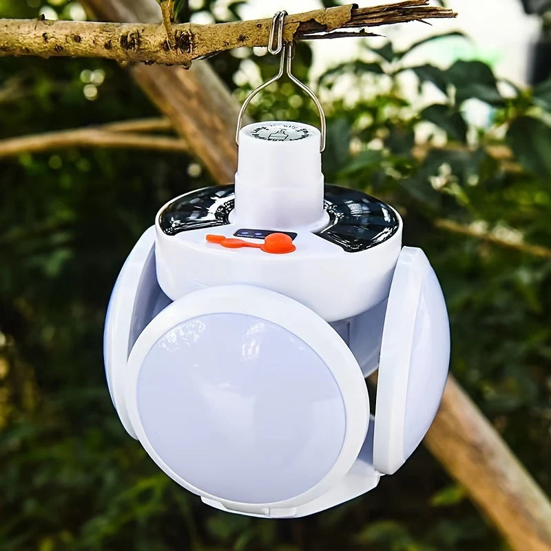 GlowLite – Draagbare USB Oplaadbare LED Lamp Voor Kamperen En Noodsituaties