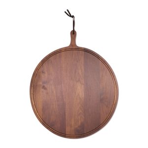 Dutchdeluxes XL – Ronde Broodplank – Walnoothout – Duurzaam – Luxe – 6 Dutchdeluxes XL – Ronde Broodplank – Walnoothout – Duurzaam – Luxe – 6