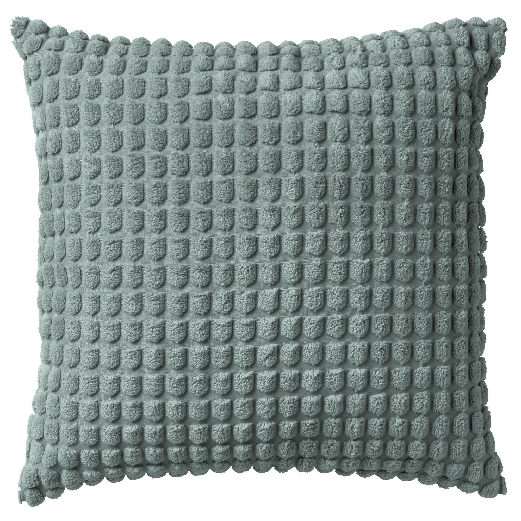 ROME - kussenhoes 45x45 cm - effen kleur - 3D-structuur - Jadeite - li