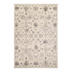 AFK Living vloerkleed Florale – design – grijs – 160 x 230 cm AFK Living vloerkleed Florale – design – grijs – 160 x 230 cm