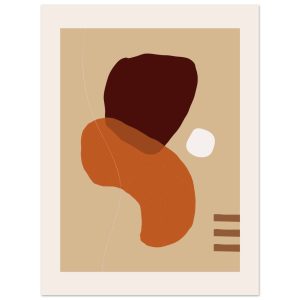 Artfulprints Boho wall art – Abstract earth poster 30×40 cm Artfulprints Boho wall art – Abstract earth poster 30×40 cm