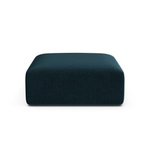 Cosmopolitan Design Poef Campi flueel diepe olie – 90x90x40cm Cosmopolitan Design Poef Campi flueel diepe olie – 90x90x40cm