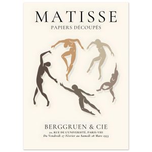 Artfulprints Poster Matisse – The human ring II – 50×70 cm – Meerkleur Artfulprints Poster Matisse – The human ring II – 50×70 cm – Meerkleur