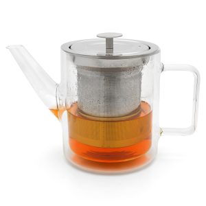 Bredemeijer – Theepot San Remo 1,0L dubbelwandig glas Bredemeijer – Theepot San Remo 1,0L dubbelwandig glas