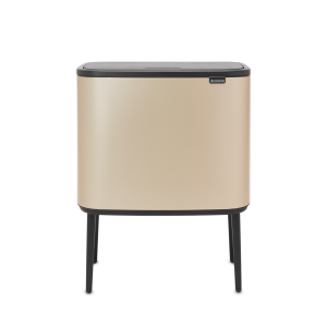 Brabantia Bo Touch Bin, met 3 binnenemmers, 3 x 11 liter – Metallic Go Brabantia Bo Touch Bin, met 3 binnenemmers, 3 x 11 liter – Metallic Go