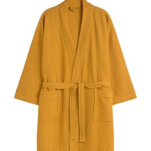 Calma House Badjas Jupiter – Mosterd – Taille S/M Calma House Badjas Jupiter – Mosterd – Taille S/M