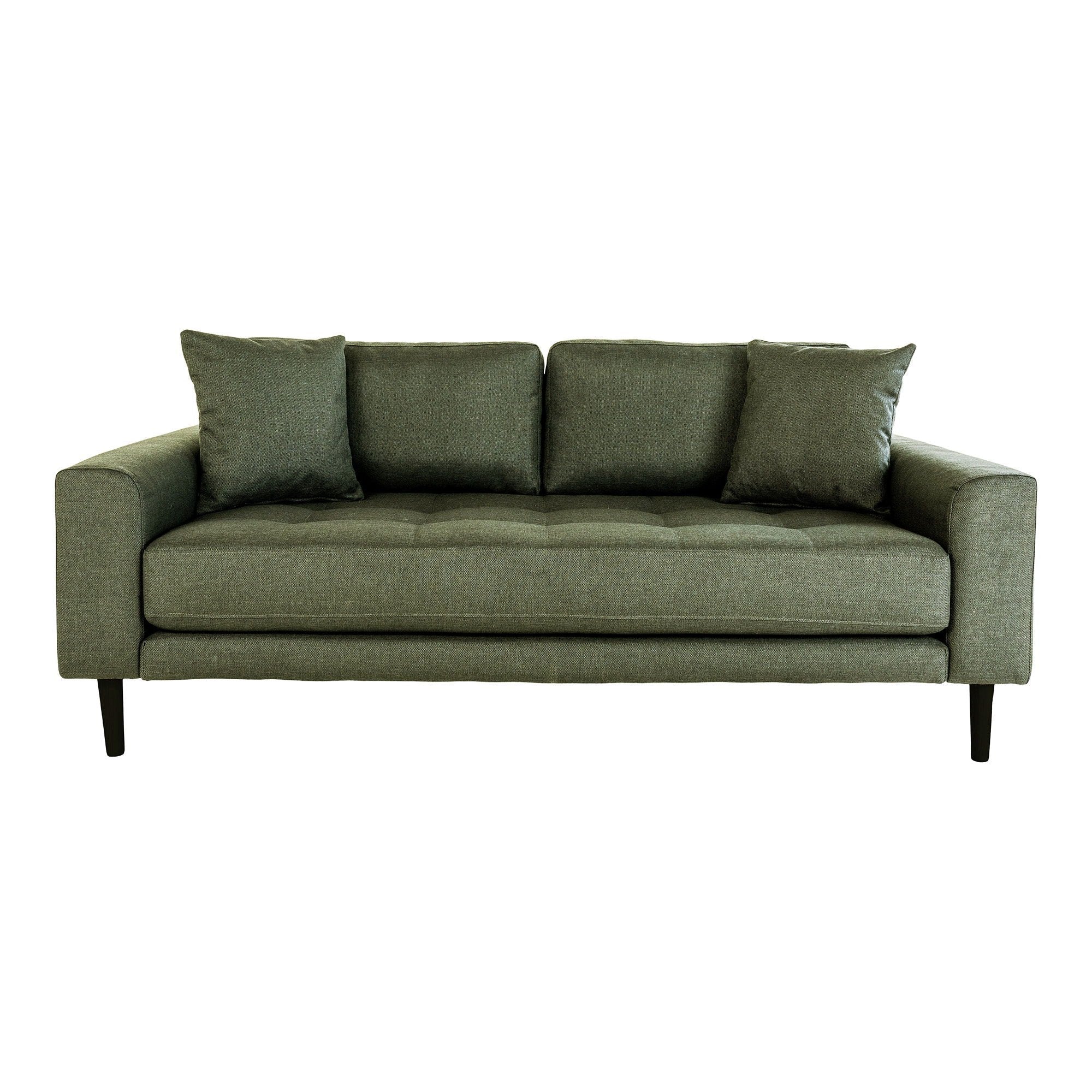 BRAM Bank Carmi - Zits - 93 x 76 cm - Olijfgroen
