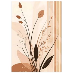 Artfulprints Poster Boho – Warm bouquet – A4 21×29.7 cm – Bruin Artfulprints Poster Boho – Warm bouquet – A4 21×29.7 cm – Bruin