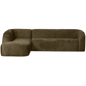WOOOD hoekbank links Sloping – Velvet – Bonsai – 77x274x225/87 WOOOD hoekbank links Sloping – Velvet – Bonsai – 77x274x225/87