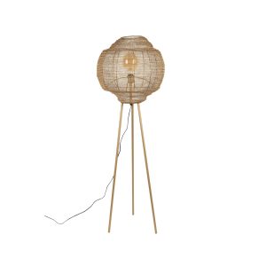 Dutchbone Meezan Vloerlamp Goud Dutchbone Meezan Vloerlamp Goud