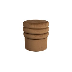 Dutchbone Aditi Poef Bruin Dutchbone Aditi Poef Bruin