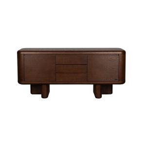 Dutchbone Herman Dressoir Hout Walnoot Kleur Bruin Dutchbone Herman Dressoir Hout Walnoot Kleur Bruin
