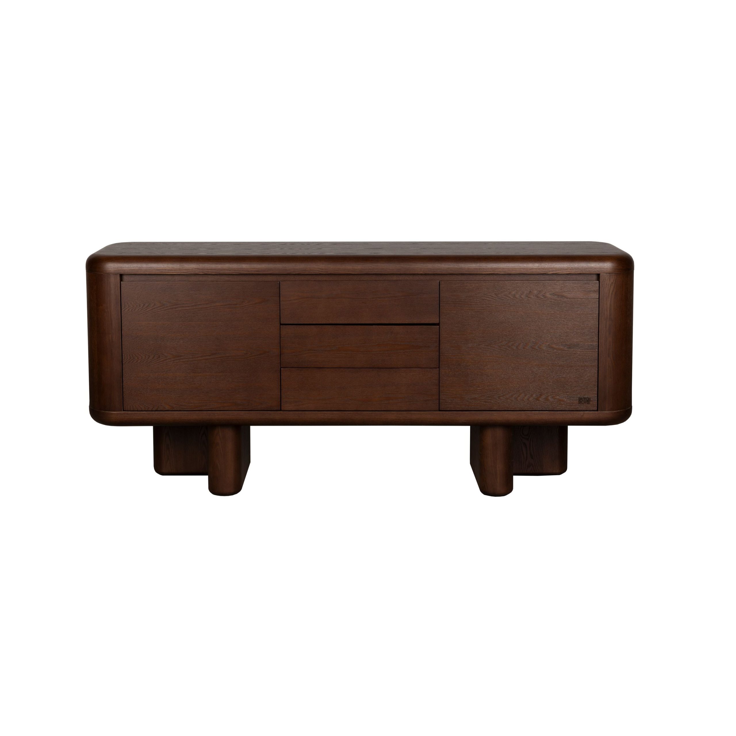 Dutchbone Herman Dressoir Hout Walnoot Kleur Bruin