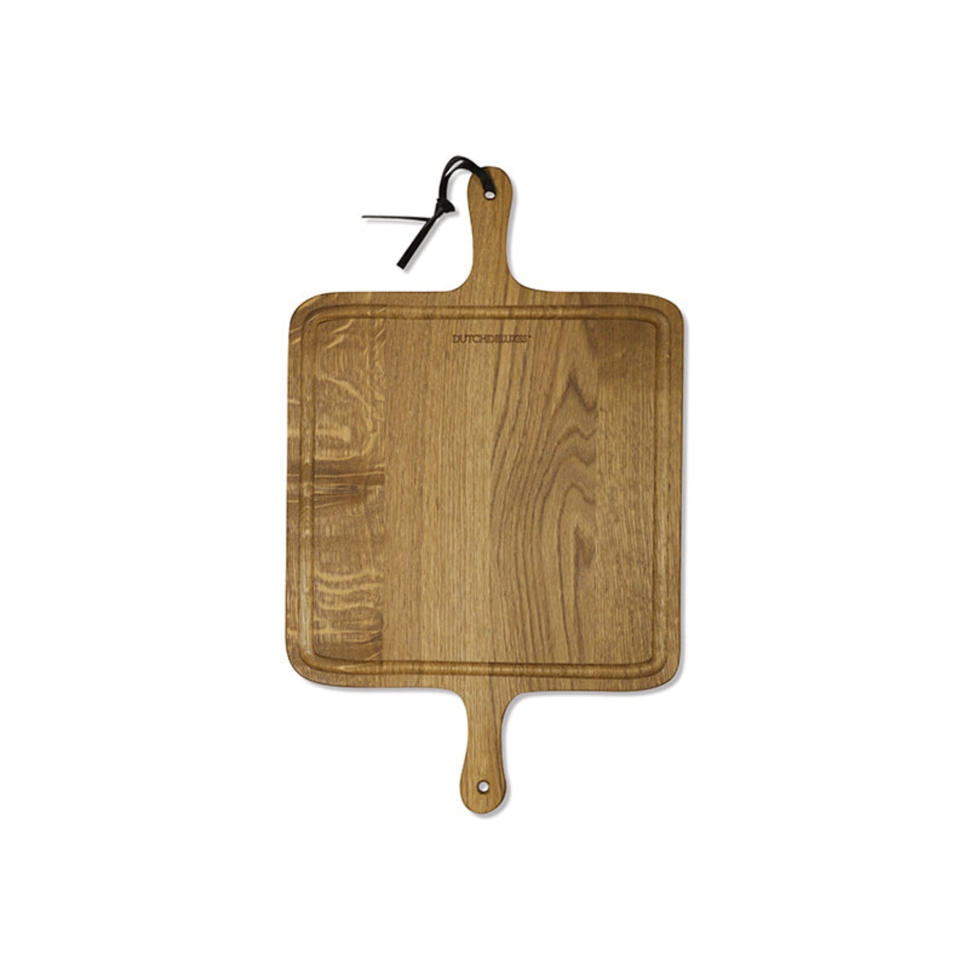 Dutchdeluxes BBQ Plank XL Vierkant - Geolied Gerookt Eiken