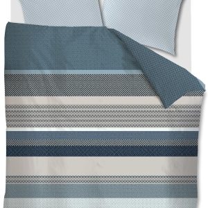 Beddinghouse dekbedovertrek Lennart – 240×200/220 cm – blauw