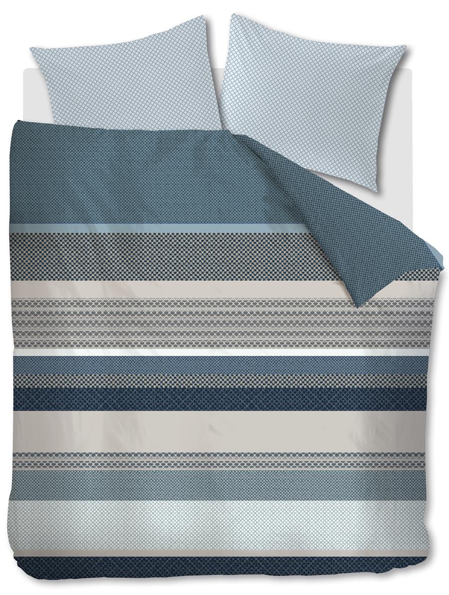Beddinghouse dekbedovertrek Lennart - 240x200/220 cm - blauw