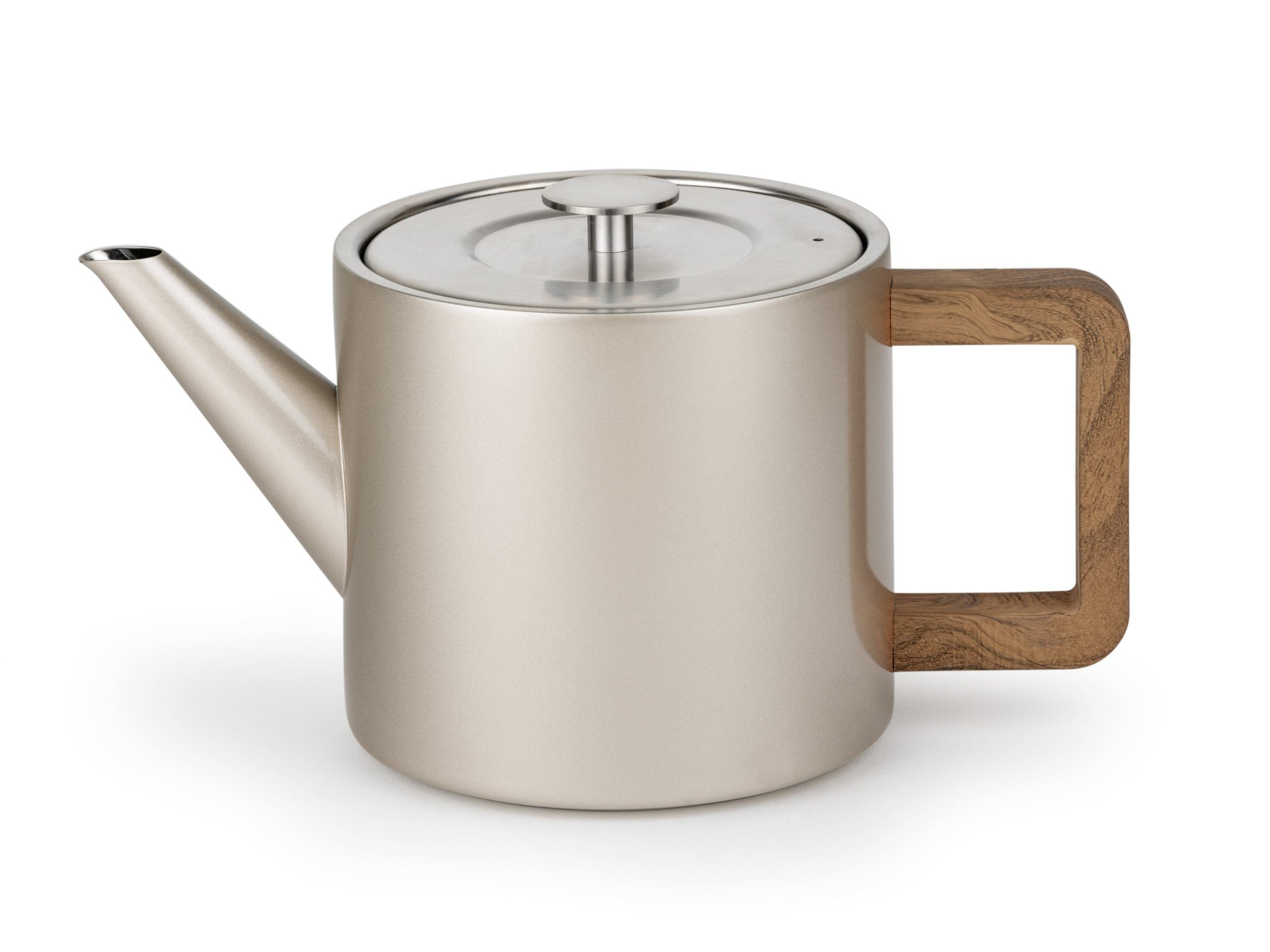 Bredemeijer - Dubbelwandige theepot Narvik - 1,1 liter - Champagne - M