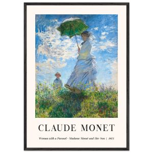 Artfulprints Poster met Lijst Claude Monet – Women with a parasol – 70 Artfulprints Poster met Lijst Claude Monet – Women with a parasol – 70