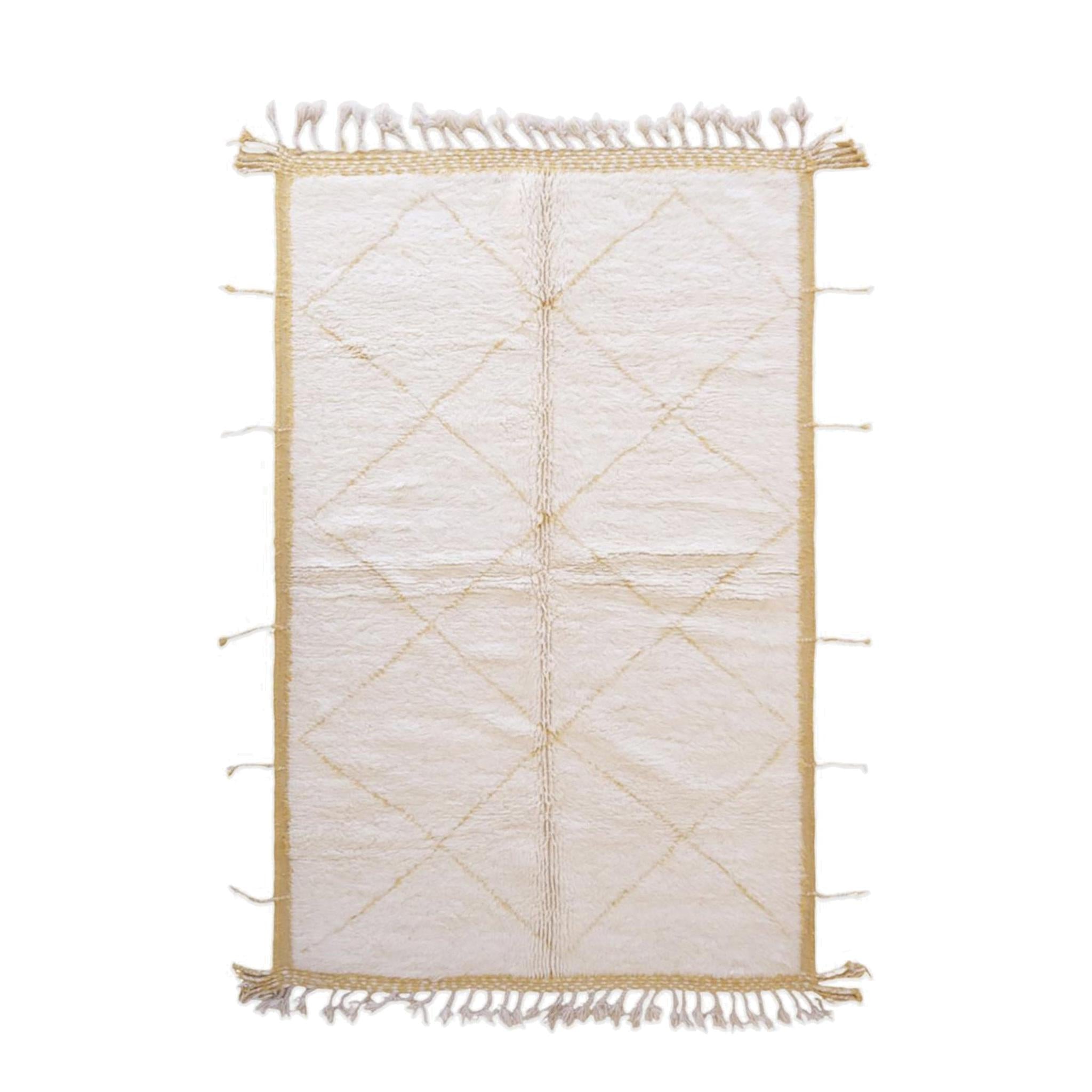 AFK Living vloerkleed Berber - handgemaakt - Wol - 162 x 263 cm