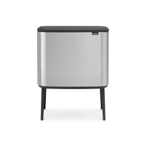 Brabantia Bo Touch Bin, met 3 binnenemmers, 3 x 11 liter – Matt Steel Brabantia Bo Touch Bin, met 3 binnenemmers, 3 x 11 liter – Matt Steel