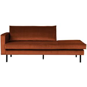 WOOOD daybed links Rodeo – Velvet – Roest – 85x203x86 WOOOD daybed links Rodeo – Velvet – Roest – 85x203x86