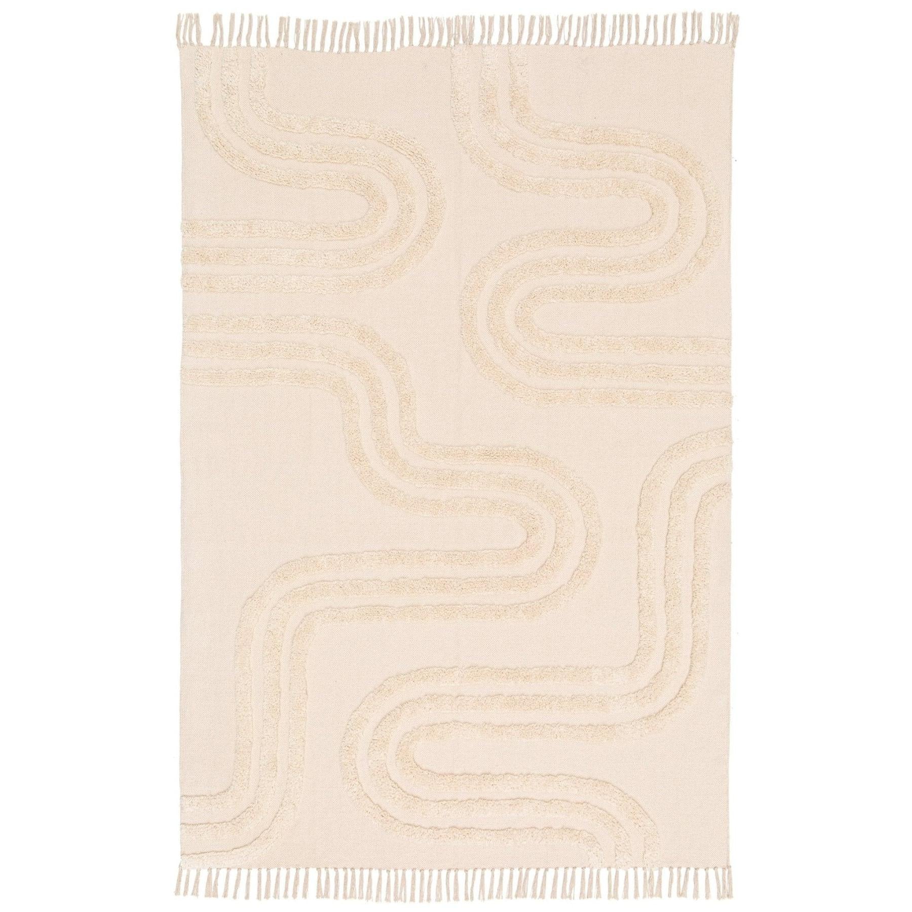 AFK Living vloerkleed Ribbon - voor kinderen - Katoen - 120 x 170 cm