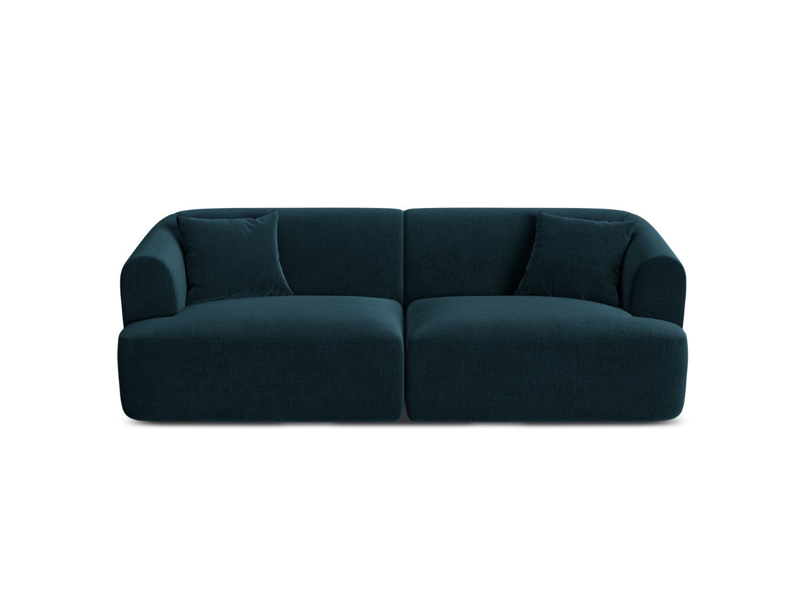 Cosmopolitan Design Modulaire bank Campi 3-zits, flueel diepe olie - 9