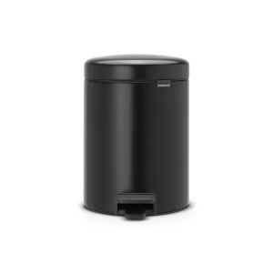 Brabantia NewIcon Pedaalemmer, 5 liter, kunststof binnenemmer – Matt B Brabantia NewIcon Pedaalemmer, 5 liter, kunststof binnenemmer – Matt B