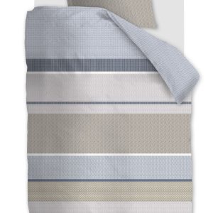 Beddinghouse Dekbedovertrek Hilde – 140 x 200/220 cm – Blauw Beddinghouse Dekbedovertrek Hilde – 140 x 200/220 cm – Blauw