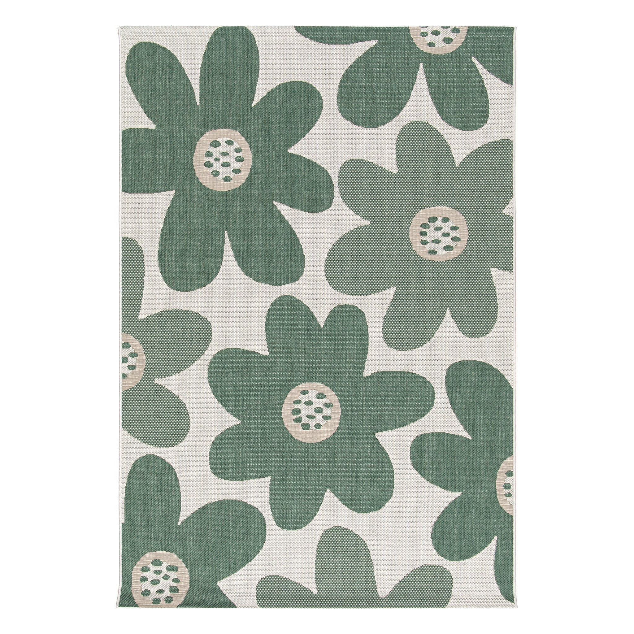 AFK Living vloerkleed Primavera - voor binnen en buiten - groen - 140