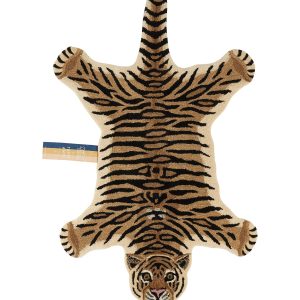 Doing Goods Drowsy vloerkleed Tijger – Groot- 147 x 90 x 2 cm – 100% w Doing Goods Drowsy vloerkleed Tijger – Groot- 147 x 90 x 2 cm – 100% w